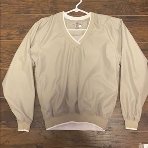 SMALL VINTAGE V-neck windbreaker